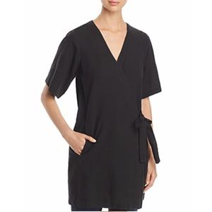 NEW Eileen Fisher Black Kimono Sleeve Jacket XS